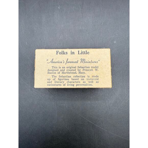 Sebastian Miniature SML-148A - The Old Salt - Hudson - in original box - Picture 3 of 9